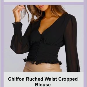 Chiffon Windsor Corset Top